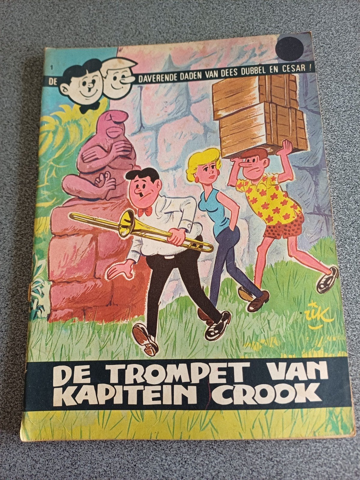 De trompet van kapitein crook., Ophalen of Verzenden