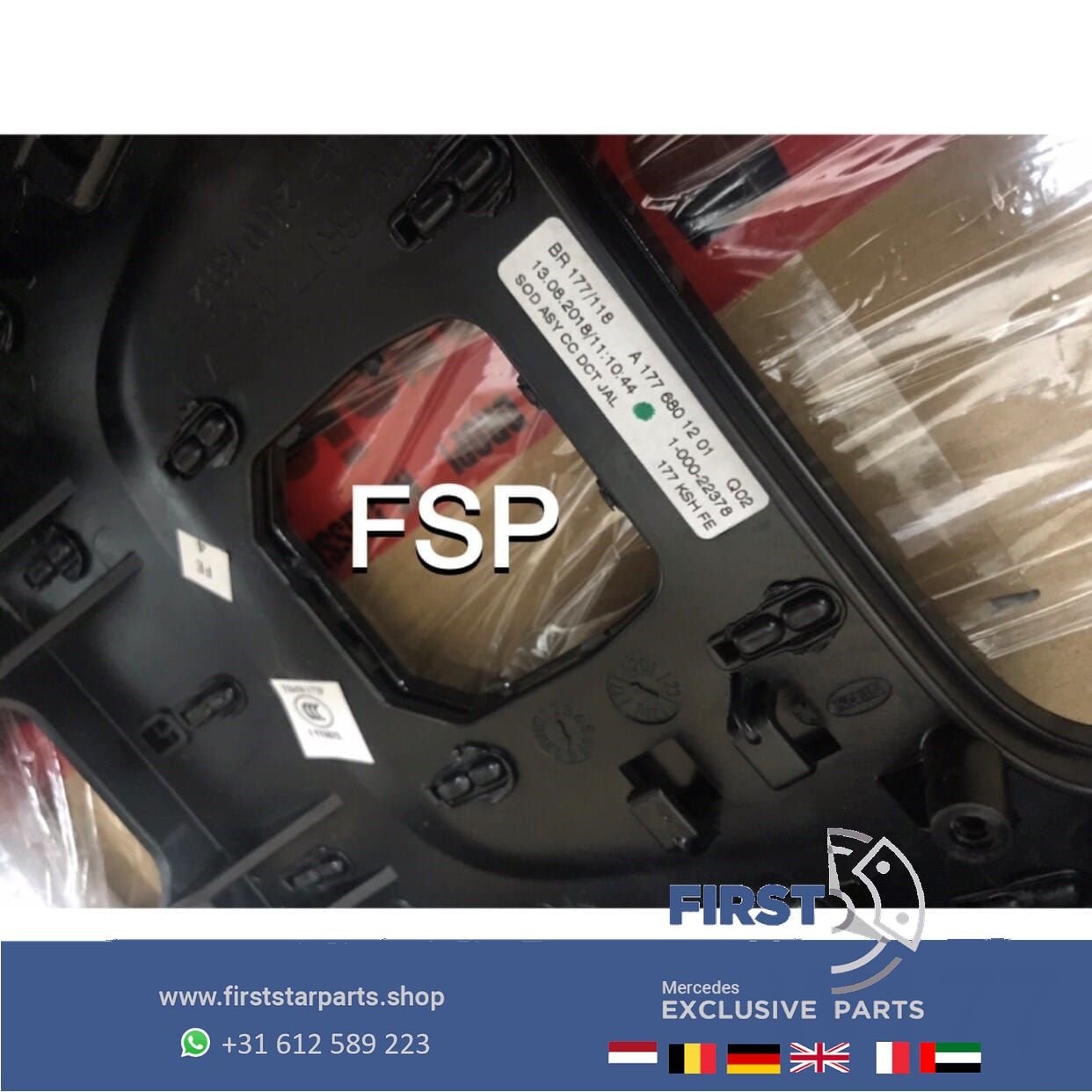 W177 V177 ZWARTE INTERIEUR LIJSTEN DASHBOARD + MIDDENCONSOLE, Utilisé, -, -, Enlèvement ou Envoi