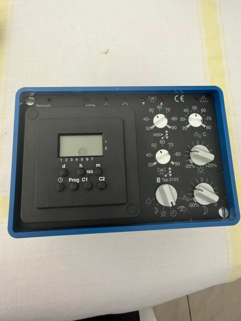 Régulateur de chauffage digital Typ 2123 / 212X –  complet, Bricolage & Construction, Enlèvement, Comme neuf