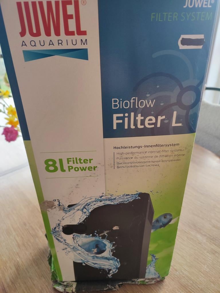 Aquarium filtre juwel bioflow 1100, Ophalen