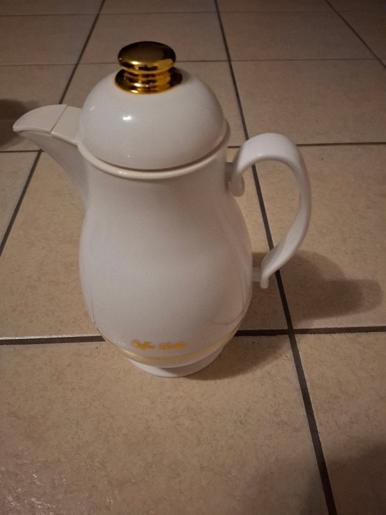 Thermoskan "Coffee Butler", Huis en Inrichting, Ophalen, Nieuw, Wit, Minder dan 100 cm