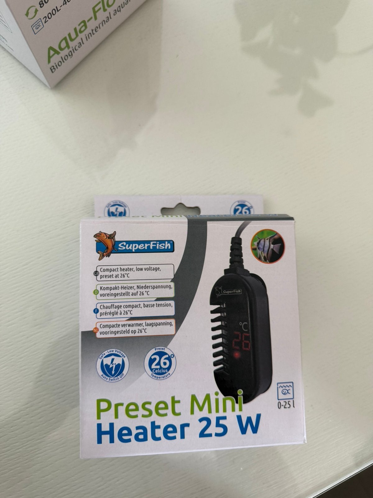 SuperFish Preset Mini Heater 25W, Enlèvement, Chauffage, Comme neuf, Superfish