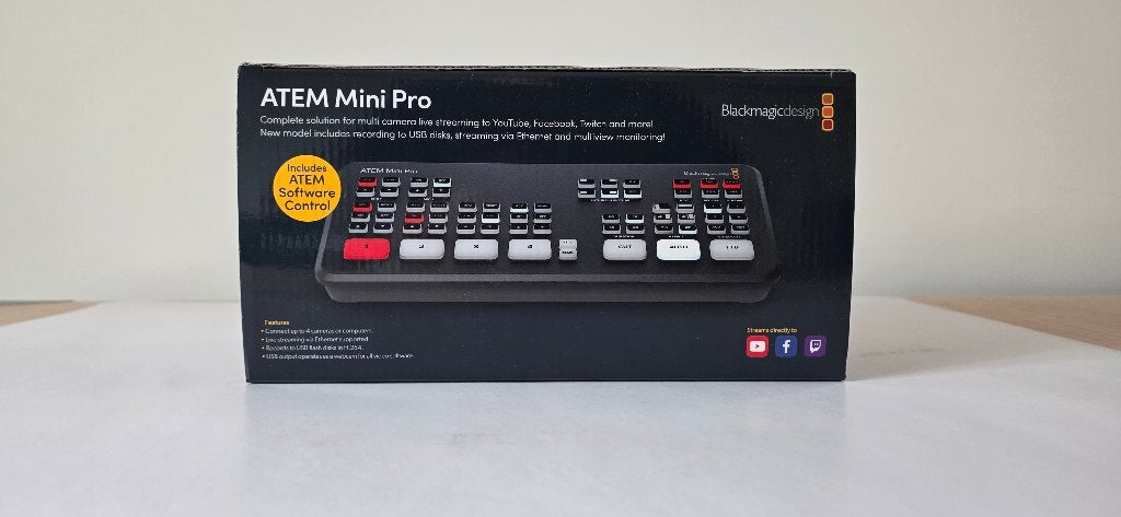 ATEM Mini Pro, Enlèvement, Comme neuf