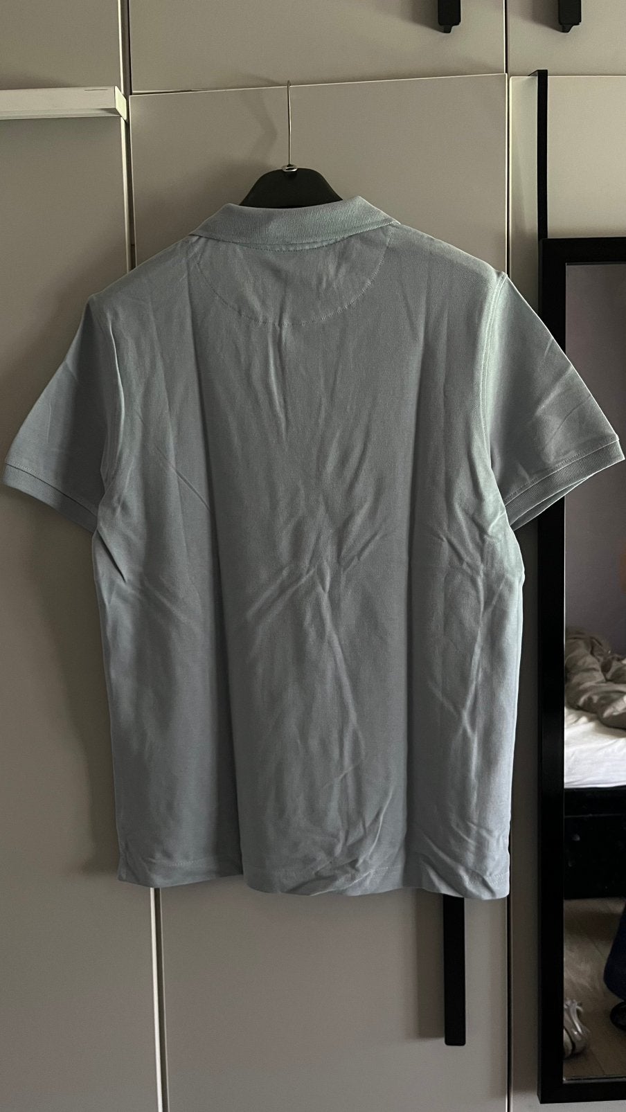 Licht/baby blauwe polo, Vêtements | Hommes, Polos, Enlèvement, Comme neuf, Taille 48/50 (M), Bleu