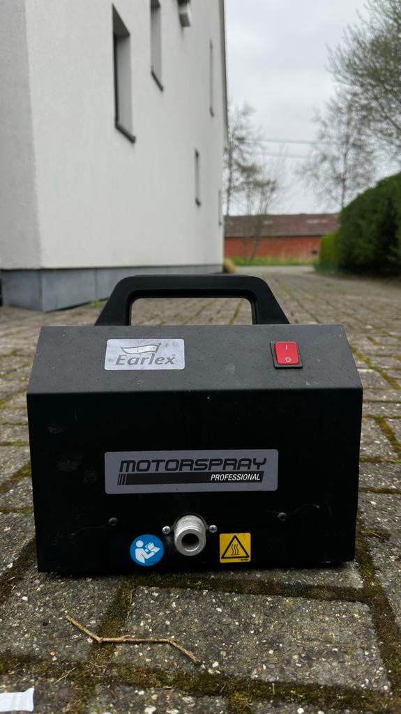 Earlex motorspray, Enlèvement ou Envoi, Comme neuf, Pulvérisateur de peinture ou Pompe à peinture