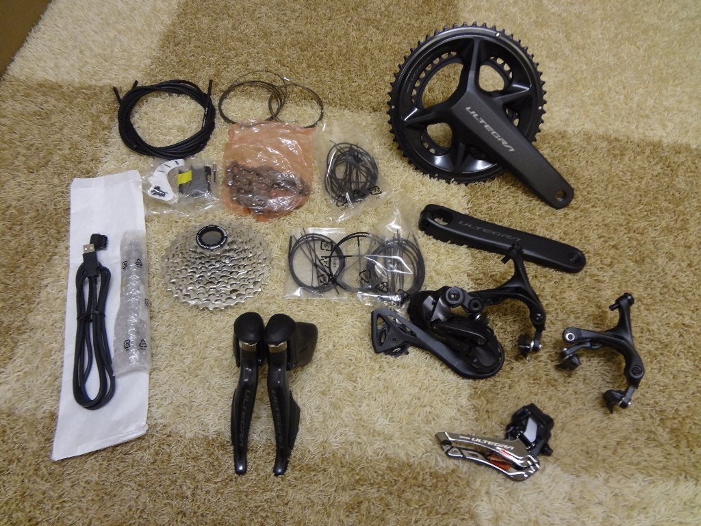 Nieuw Ultegra r8150 di2 12sp & 105 en ultegra 10 sp groep, Enlèvement ou Envoi, Racefiets, Autres types