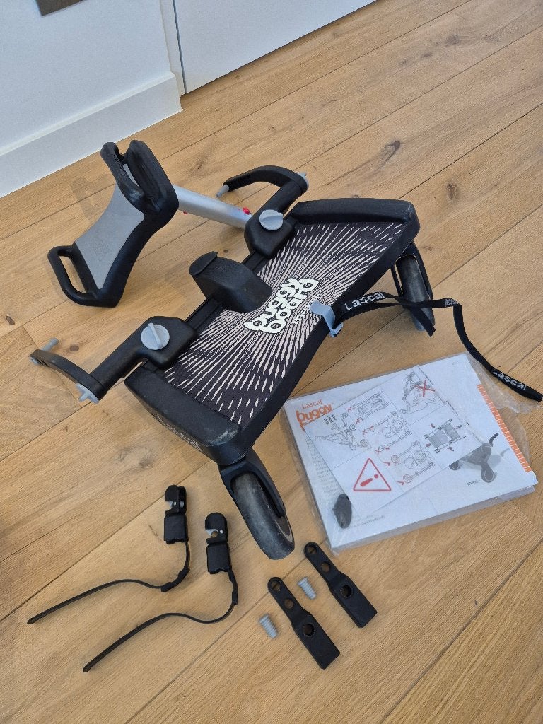 Lascal BuggyBoard Maxi+ Plus meerijdplankje met zitje, Kinderen en Baby's, Ophalen, Gebruikt, Overige merken