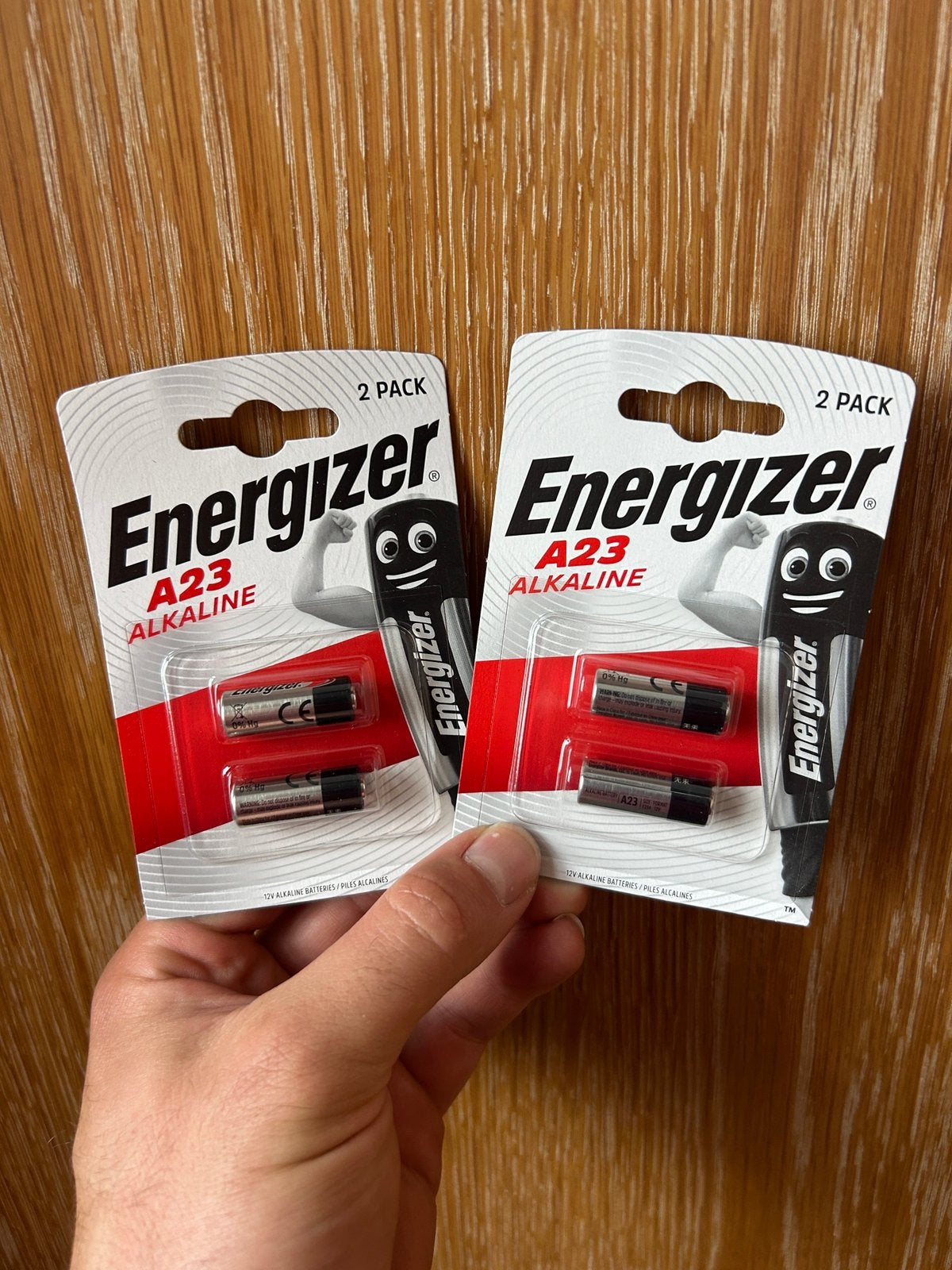 Batterie Energizer A23/23A/MN21 12 V (2 pièces) — Nouveau, TV, Hi-fi & Vidéo, Batteries, Enlèvement ou Envoi, Neuf
