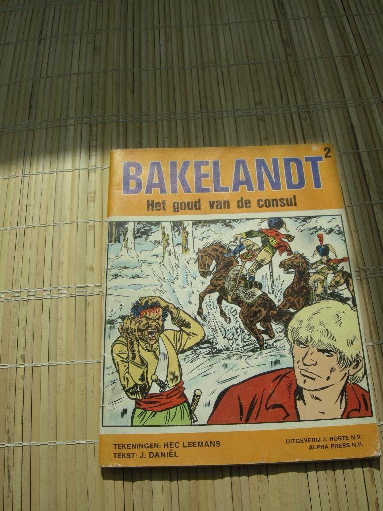 Stripverhaal BAKELANDT Het goud van de consul, Ophalen of Verzenden, Gelezen