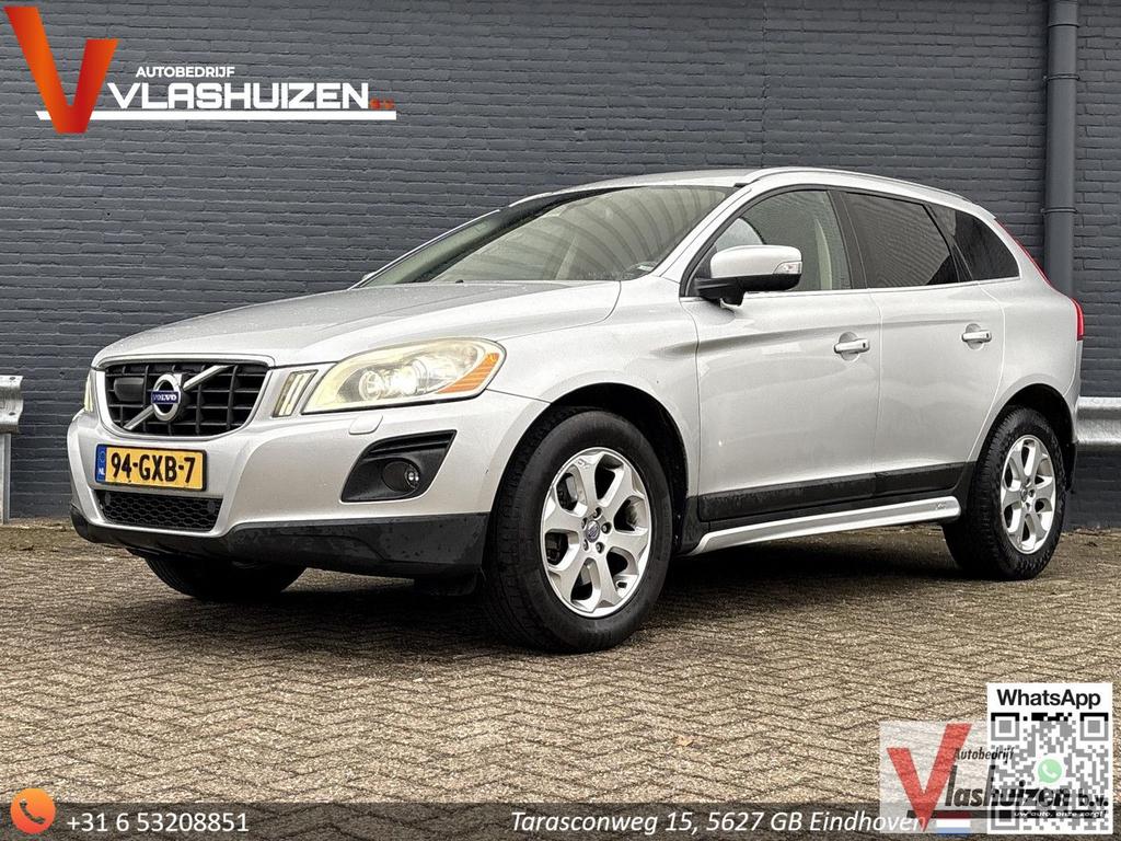 Volvo XC60 2.4D AWD Summum | Leder | Stoelverwarming | Clima, Auto's, 199 g/km, Zwart, Bedrijf, SUV of Terreinwagen