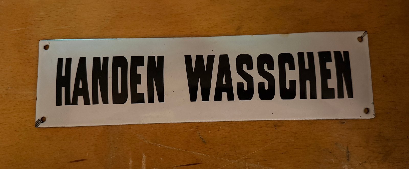 Emaille bord, Verzamelen, Merken en Reclamevoorwerpen, Ophalen of Verzenden, Zo goed als nieuw