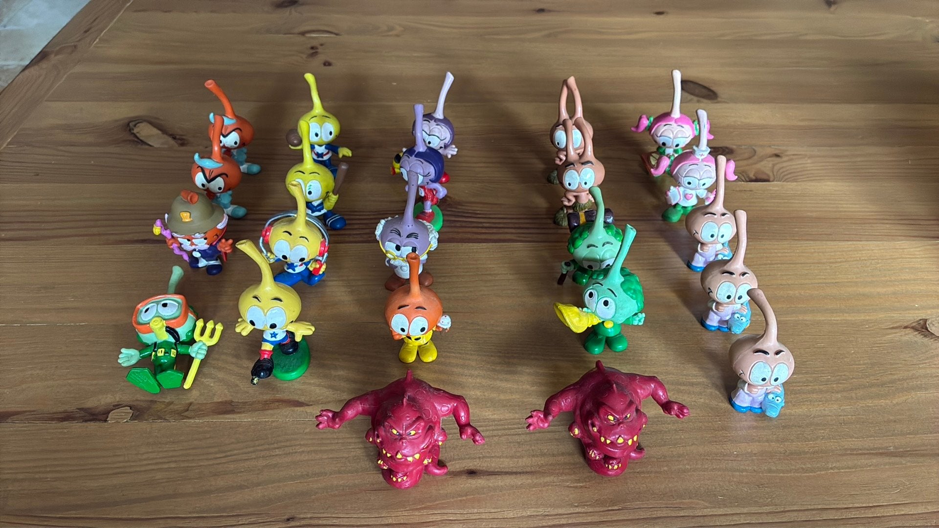 Prachtige Grote Set Vintage Snorkels (Schleich, Jaren '80), Ophalen of Verzenden, Gebruikt
