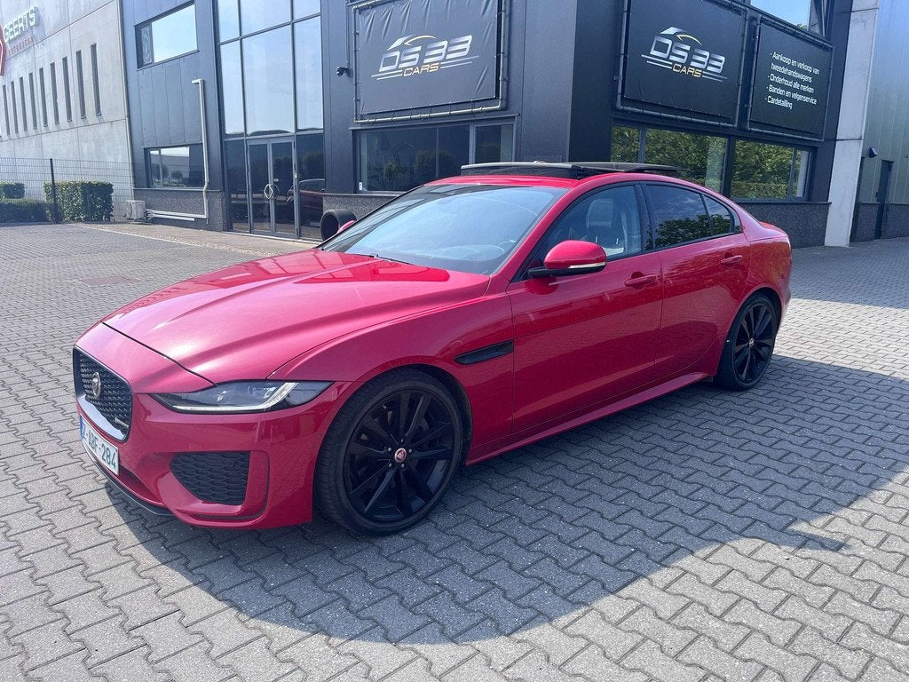 Jaguar XE 2.0 T P250 R-Dynamic/Pano/Leder/19"/CAM, Auto's, Automaat, 4 deurs, Achterwielaandrijving, Gebruikt