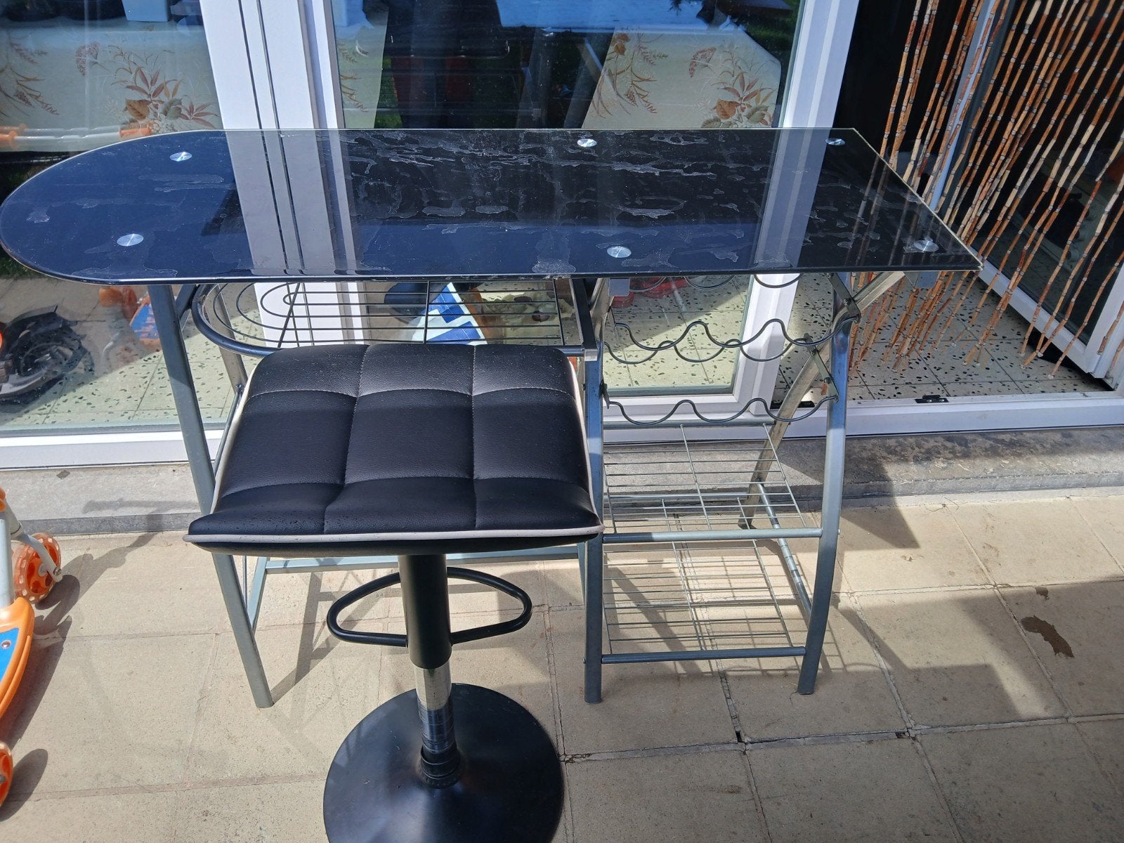 A vendre magnifique table bar avec tabouret, Enlèvement ou Envoi