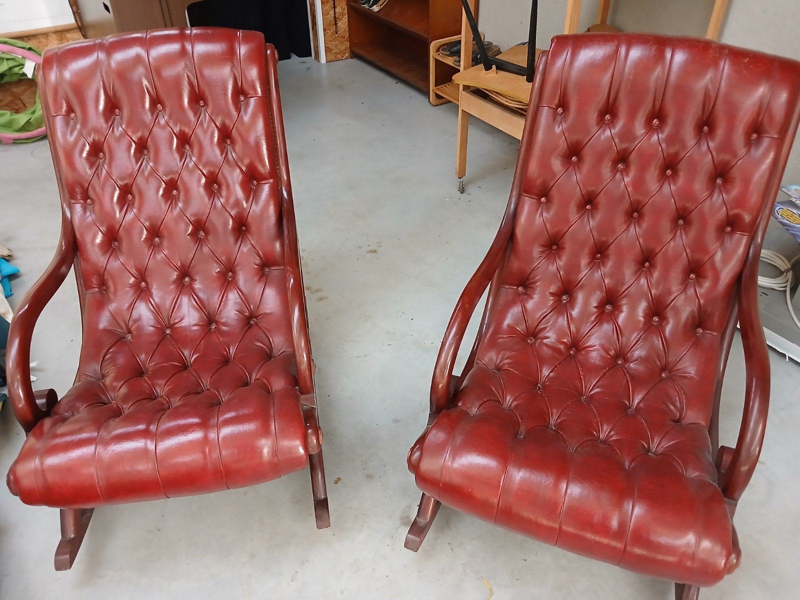 Chesterfield zetels vintage, Ophalen