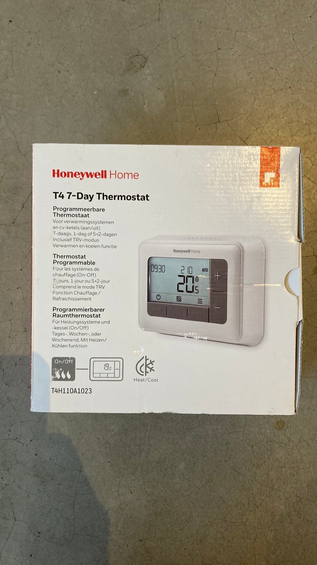 Thermostaat wit honeywell home programmeerbaar, Ophalen of Verzenden, Slimme thermostaat, Zo goed als nieuw