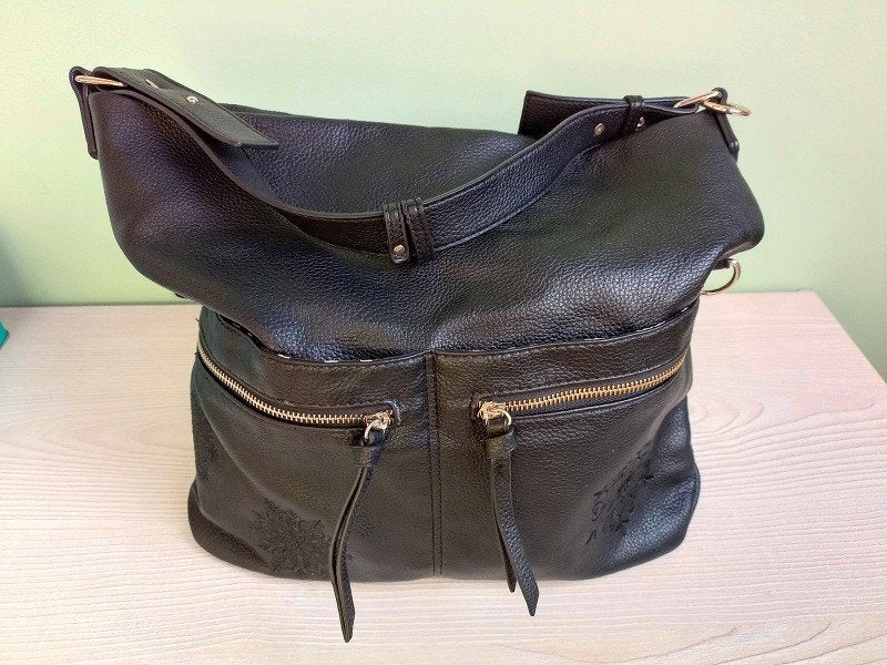 sac noir Desigual, Handtassen en Accessoires, Tassen | Damestassen, Ophalen, Gebruikt, Zwart