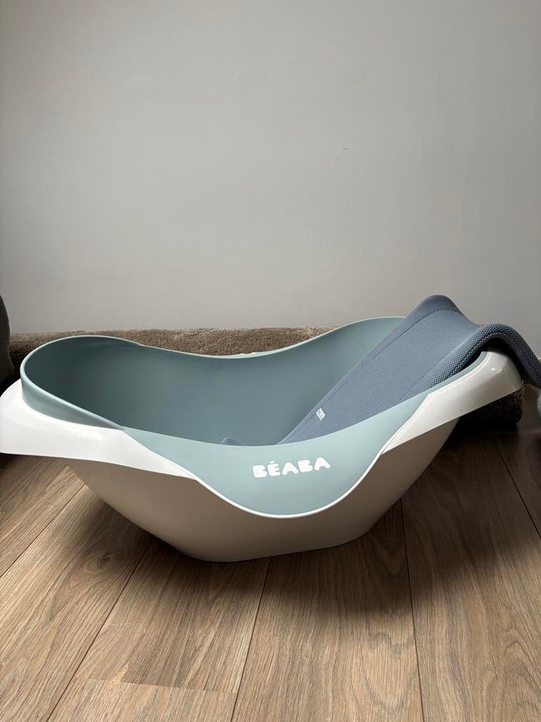 Baby bath + suport, Kinderen en Baby's, Ophalen of Verzenden, Gebruikt, Overige merken