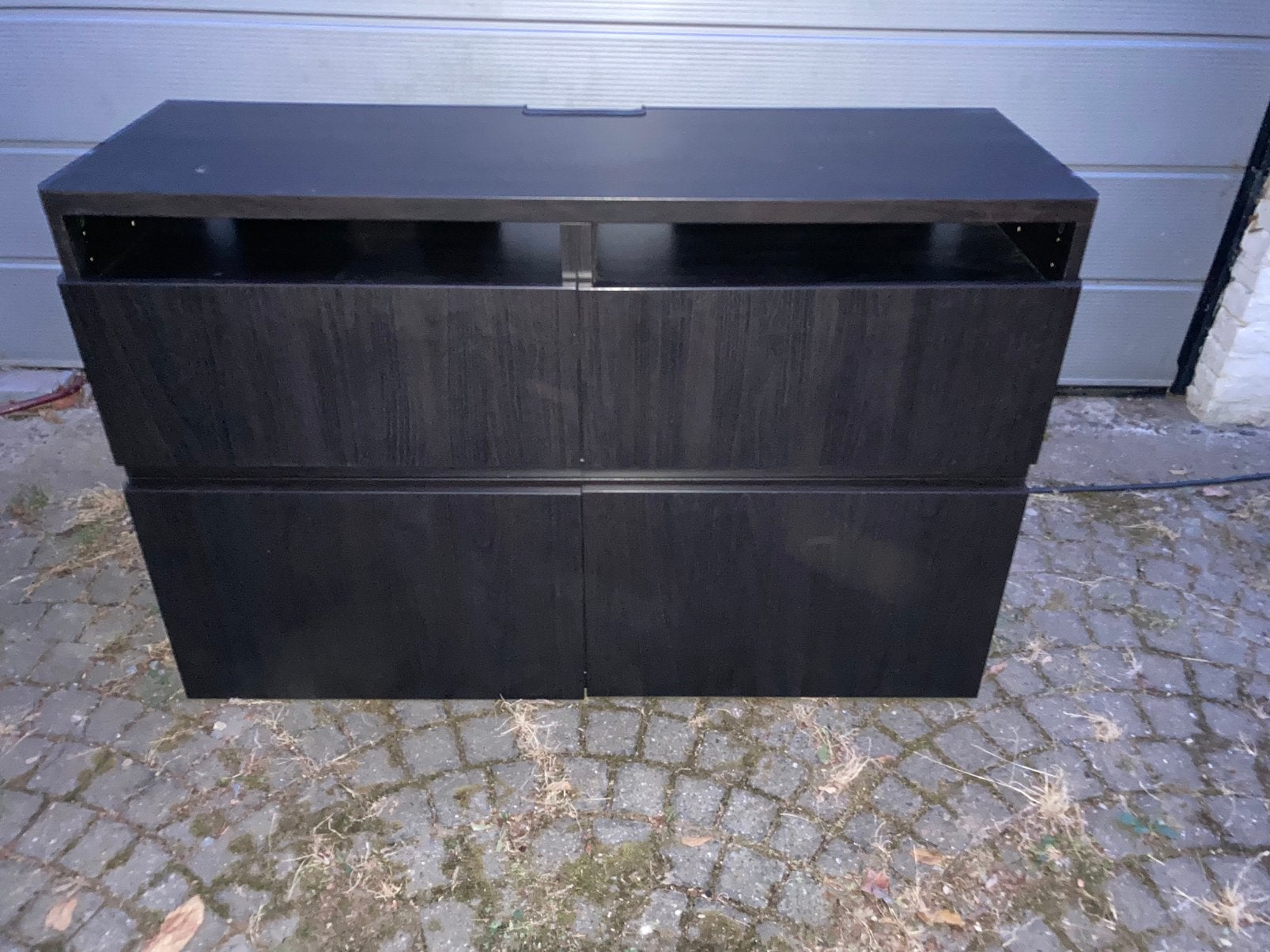 Tv-meubel + opbergruimte „Besta” serie, Ophalen, 100 tot 150 cm, Zo goed als nieuw, Meuble TV