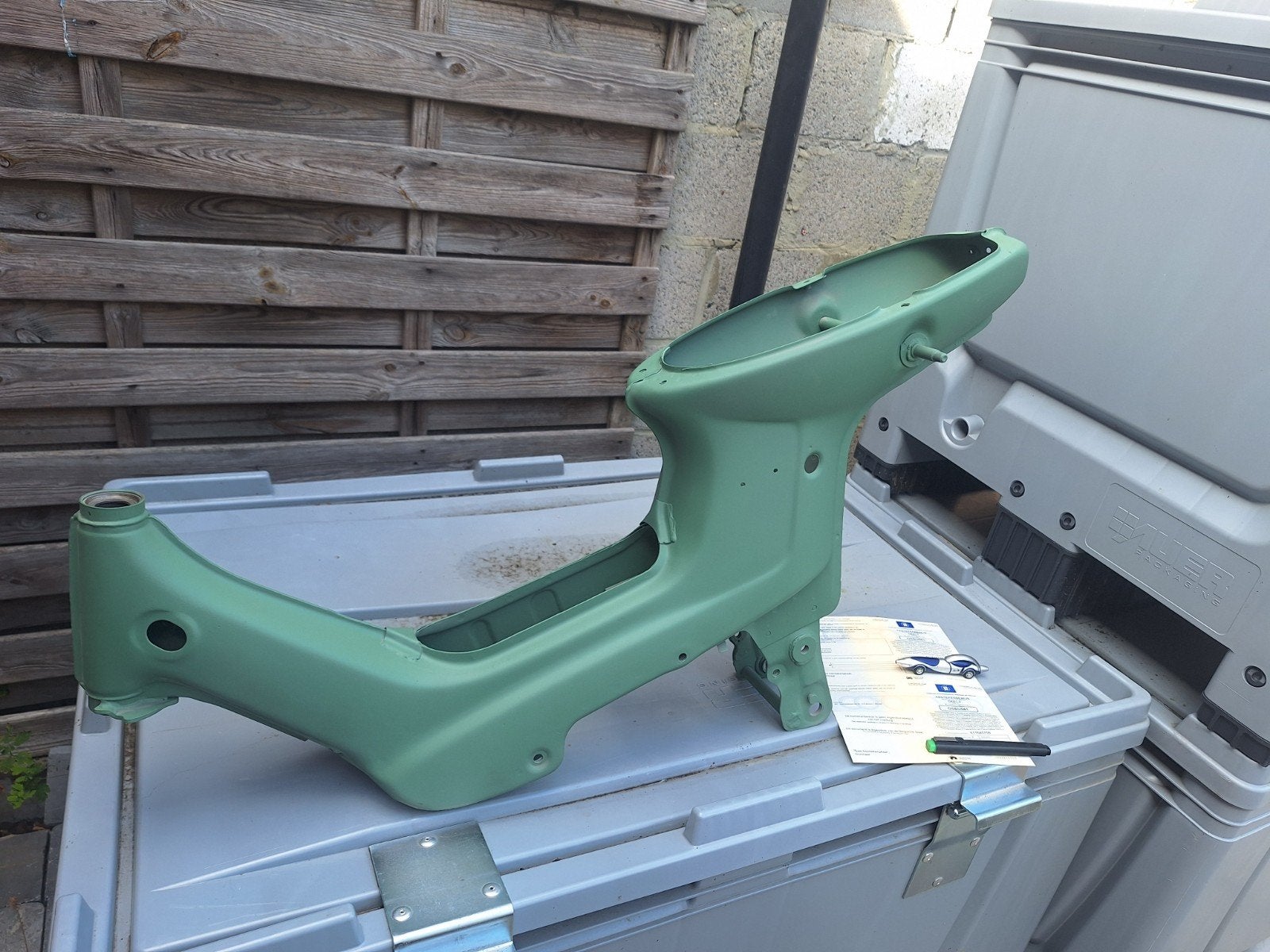 cf50 frame, Ophalen