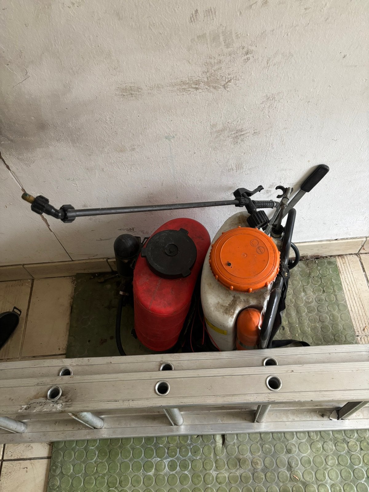 2 rugsproeiers, Tuin en Terras, Ophalen