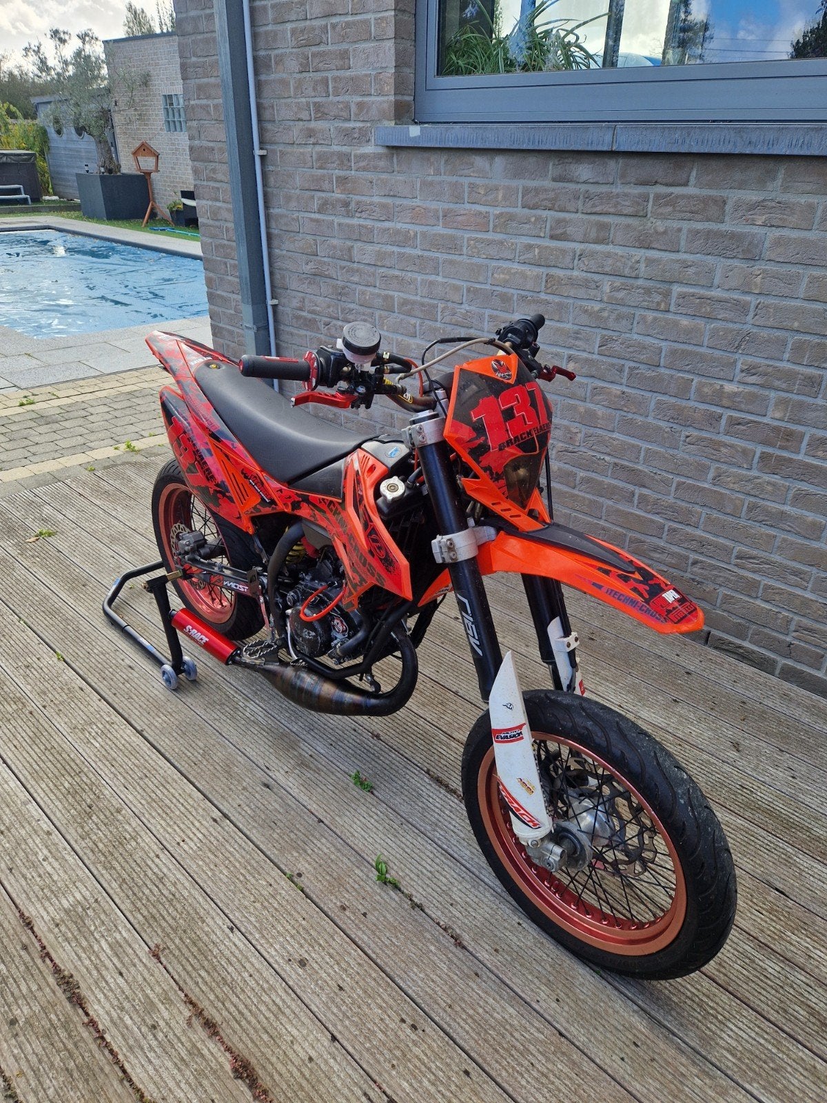 beta rr50 track, Fietsen en Brommers, Ophalen, Gebruikt, Beta rr50