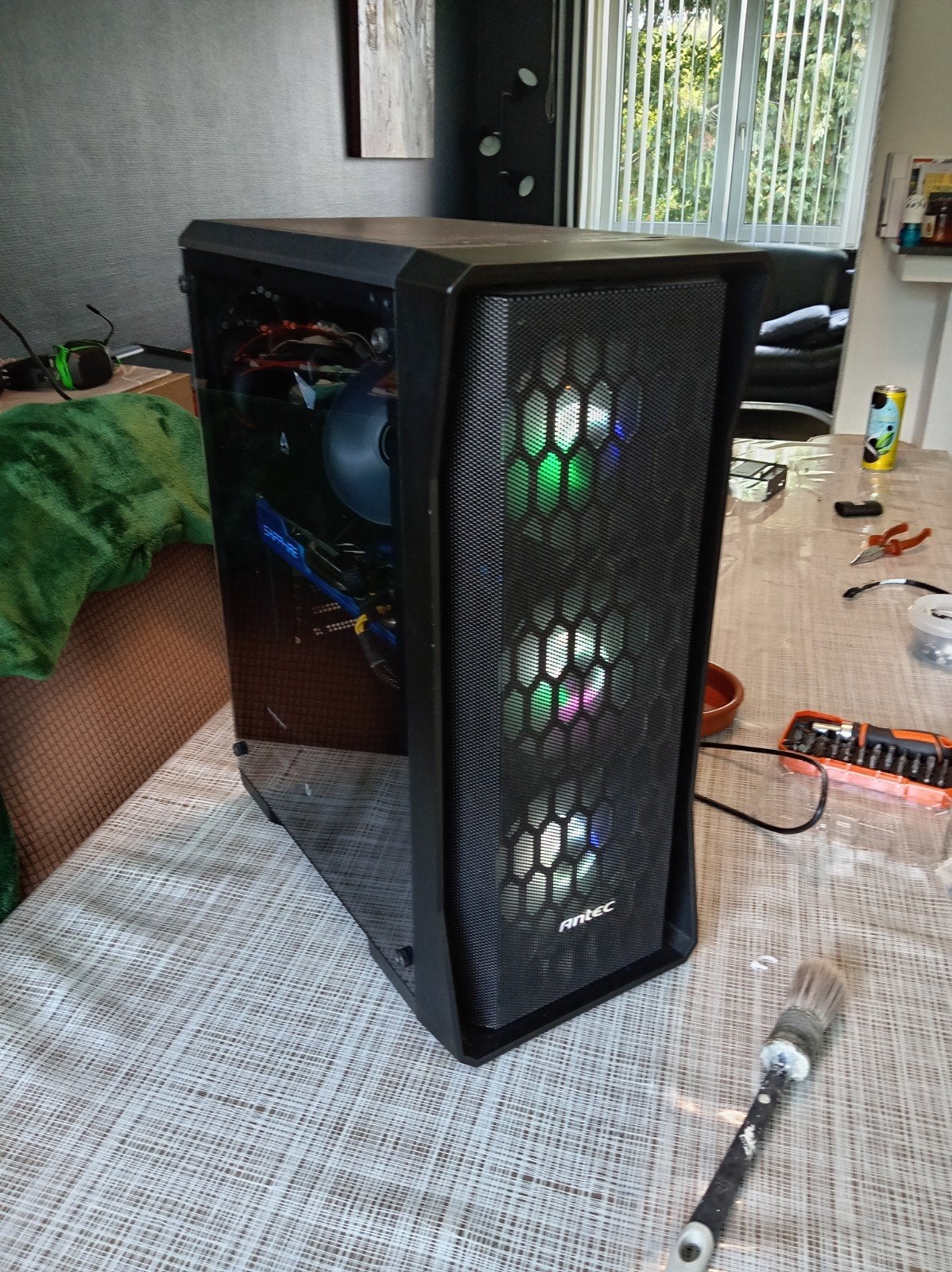 ordinateur gamer  i7 3960x RX 580 8 gb, Enlèvement