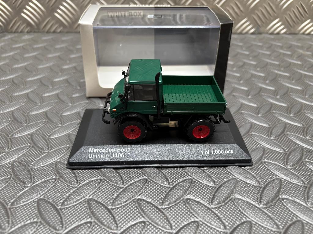 UNIMOG  U 406 MERCEDES-BENZ  White Box 1/43, Envoi, Neuf, Bus ou Camion, Autres marques