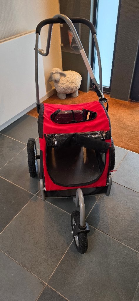 hondenfietskar, Comme neuf, Enlèvement, Remorque de vélo pour chien, Autres marques