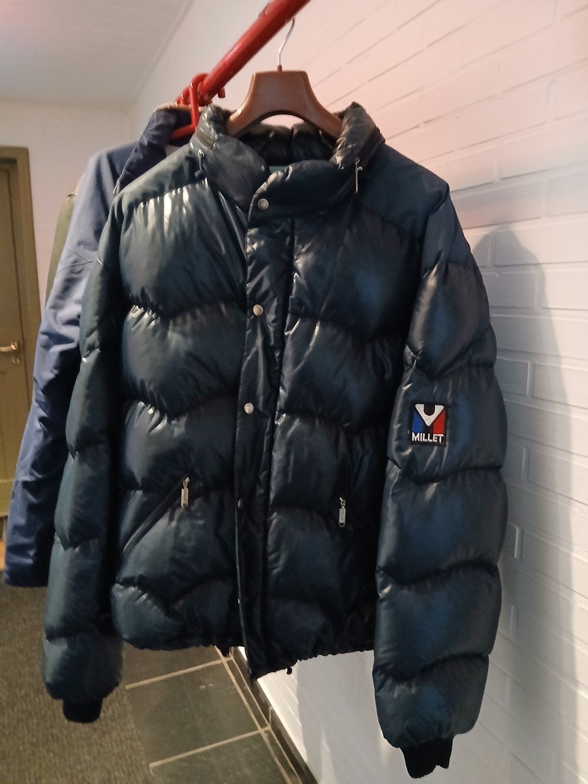 Blauwe winterjas Millet XL maat 5, Ophalen, Blauw, Maat 56/58 (XL), Millet