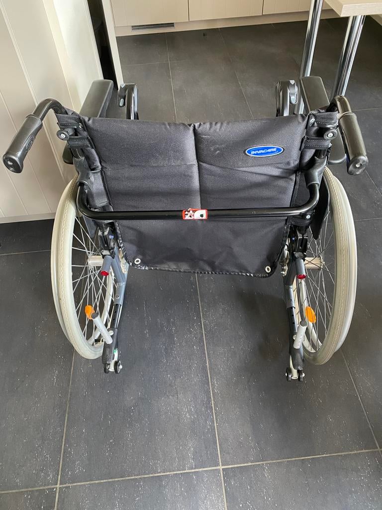 Rolstoel, breed, opvouwbaar, Diversen, Rolstoelen, Ophalen, Inklapbaar, Zo goed als nieuw, Duwrolstoel