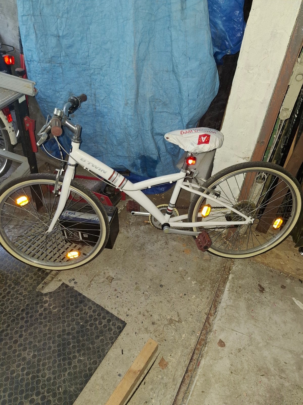 Fiets, Ophalen