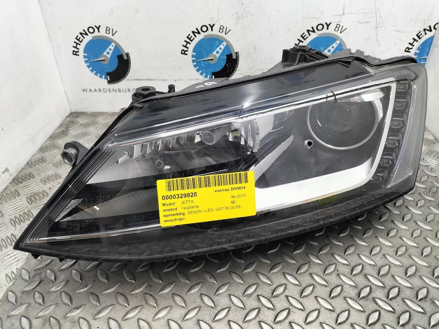 VOLKSWAGEN JETTA KOPLAMP L 2013, Auto-onderdelen, Ophalen of Verzenden, Gebruikt, ARN erkend