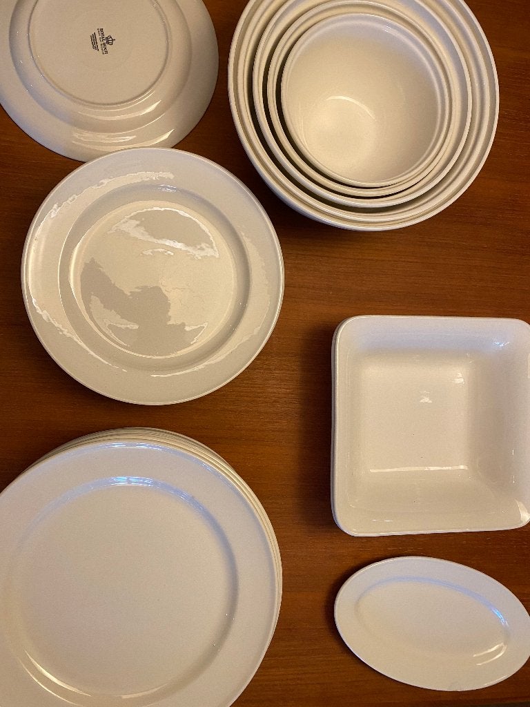 Vaisselle Royal Boch Kitchen Couleur crème, Maison & Meubles, Assiettes(s), Comme neuf, Céramique, Enlèvement