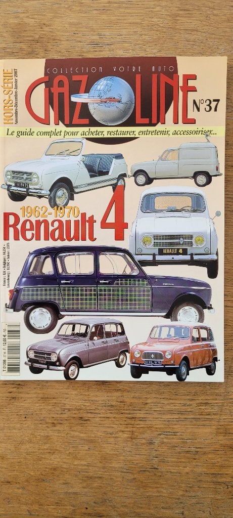 Renault 4 (4L) -, Enlèvement