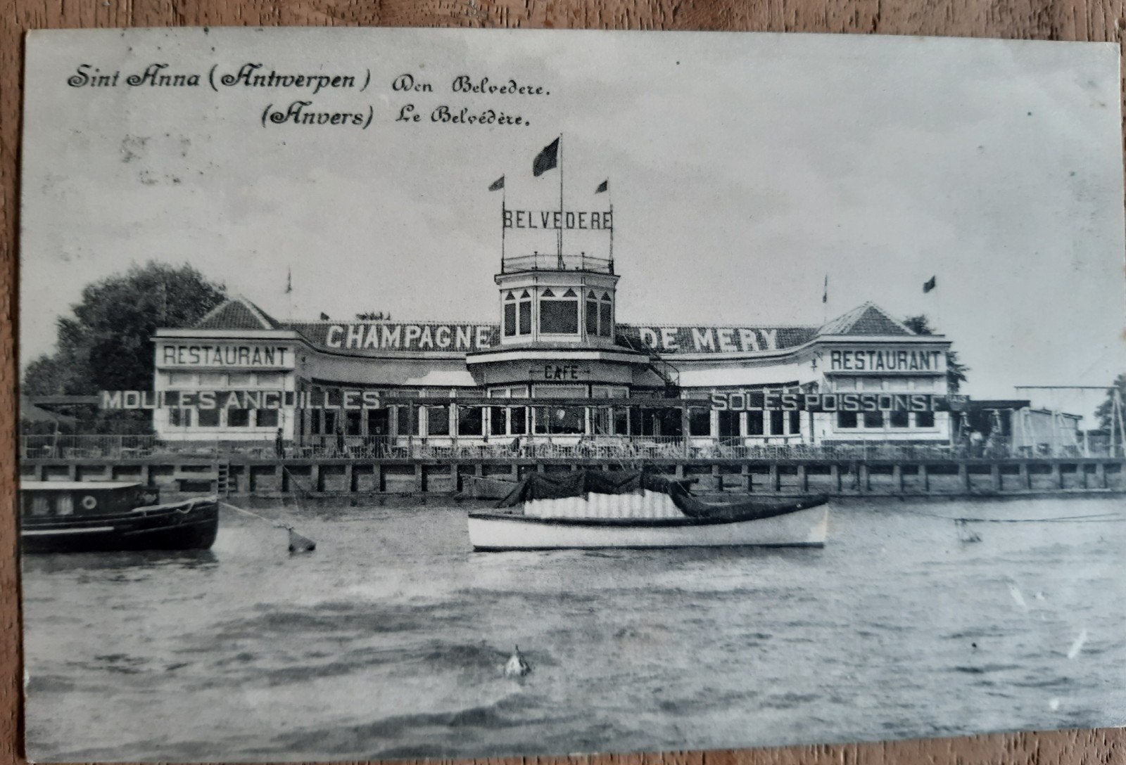 ANVERS SAINT ANNA le BELVEDERE : rare !, Collections, Enlèvement ou Envoi, Anvers