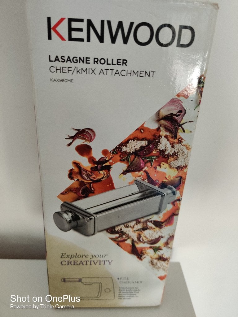 Kenwood Lasagneroller KAX980ME, Electroménager, Enlèvement, Neuf
