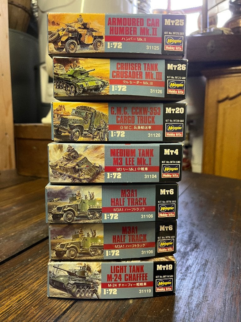 Model 1/72 van het HASEGAWA BRITSE LEGER, Ophalen of Verzenden