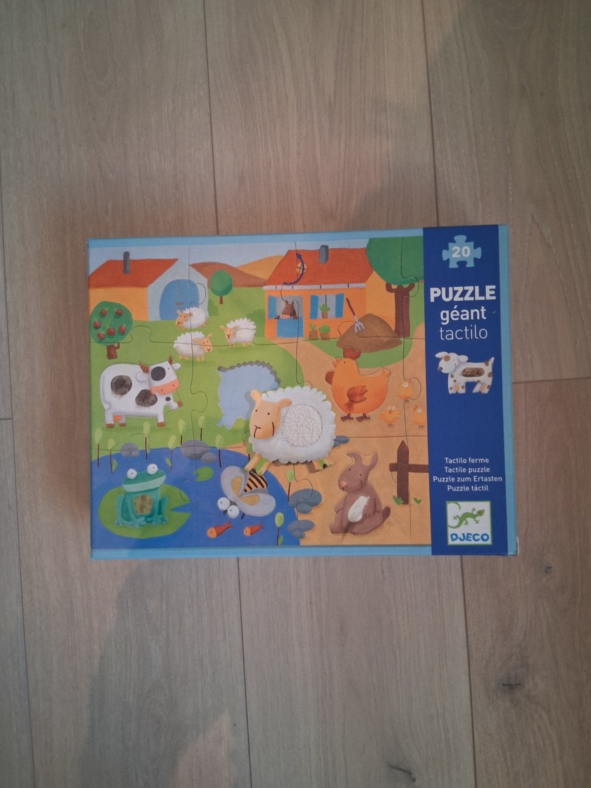 Puzzel boerderij, Kinderen en Baby's, Speelgoed | Kinderpuzzels, Ophalen, 10 tot 50 stukjes, Zo goed als nieuw, 4 tot 6 jaar