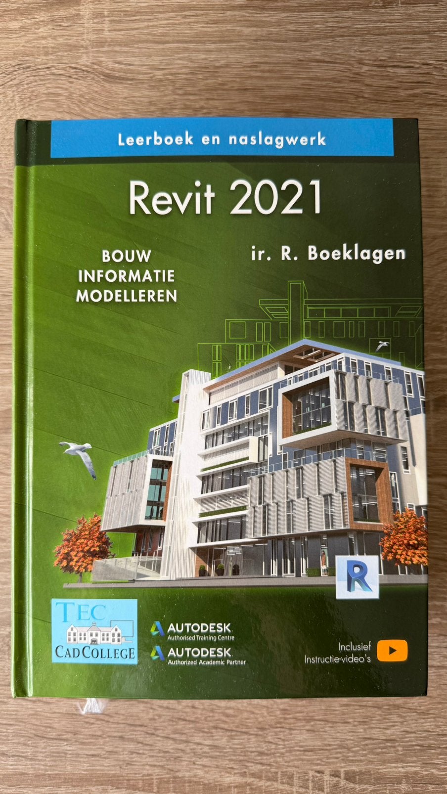 Leerboek Revit 2021, Boeken, Informatica en Computer, Verzenden, Zo goed als nieuw