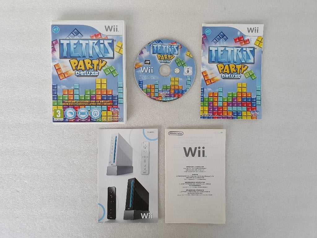 Nintendo Wii: Tetris Party Deluxe, Games en Spelcomputers, Games | Nintendo Wii, Ophalen of Verzenden, Gebruikt