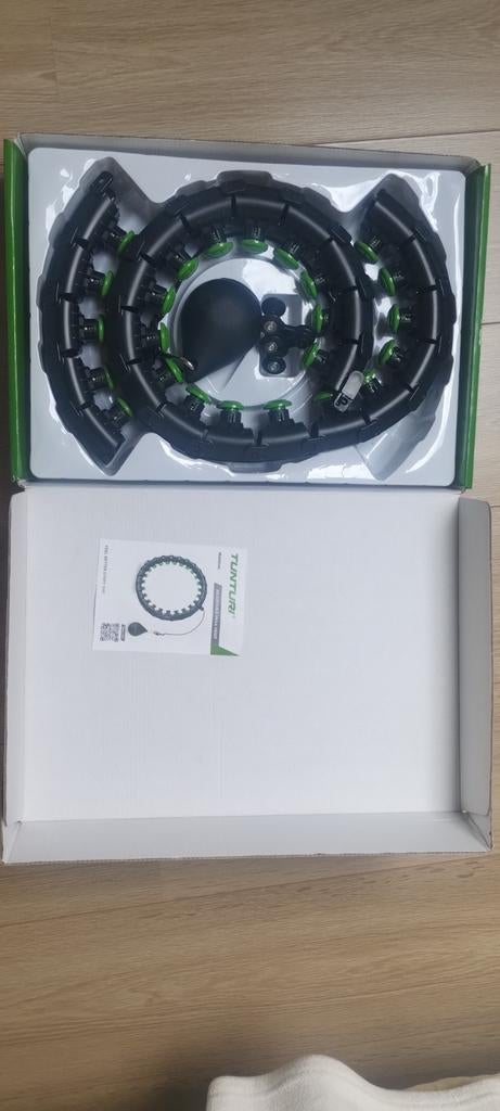 Tunturi Adjustable hula hoop, Comme neuf, Autres matériaux, Abdominaux, Autres types