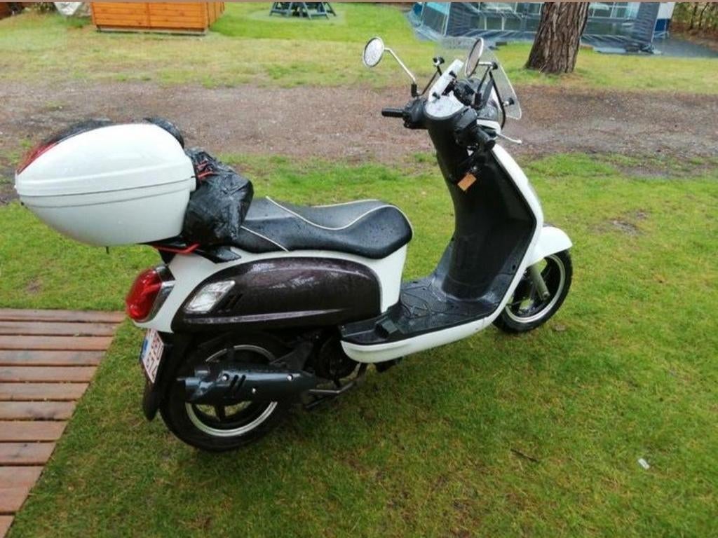 Sym 125 cc 4 takt, Ophalen