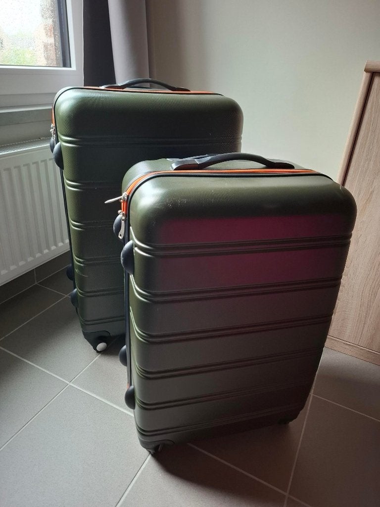 koffers, Ophalen, Gebruikt, Hard kunststof, 45 tot 55 cm
