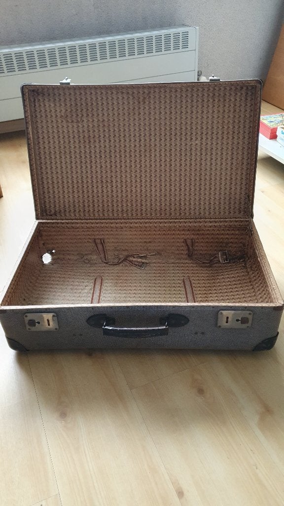 vintage koffer, Handtassen en Accessoires, Koffers, Ophalen, Gebruikt