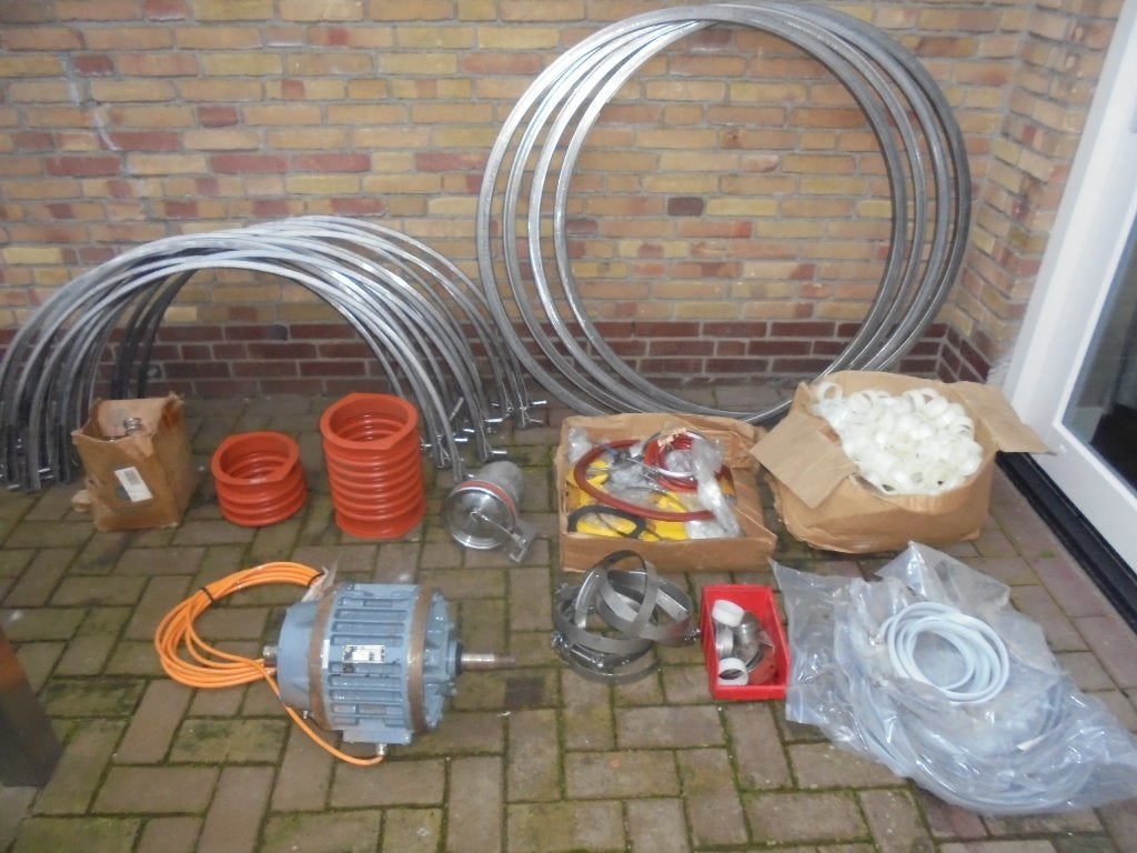 Schudzeef, trilzeef, zeef, tril zeef, schud zeef. Sweco, Ophalen