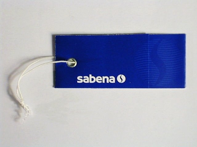 Sabena Label Passenger Luggage #01 Adress Tag, Verzamelen, Ophalen of Verzenden, Nieuw
