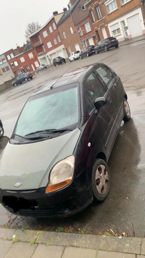Chevrolet matiz pour depanner ou a repare, Auto's, Chevrolet, Matiz, Particulier, Te koop, Benzine