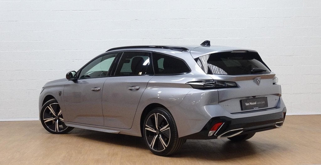 Peugeot 308 SW 1.2 PureTech 130 S&S EAT8 GT, Stof, Gebruikt, Zwart, 5 deurs