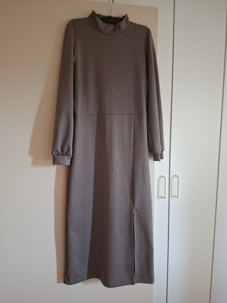 kleed, Kleding | Dames, Jurken, Bruin, Maat 36 (S), Gedragen, Ophalen